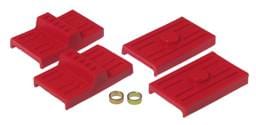 Prothane 7-1709 Prothane 70-81 GM Upper/Lower Spring Pad (Multi) - Red