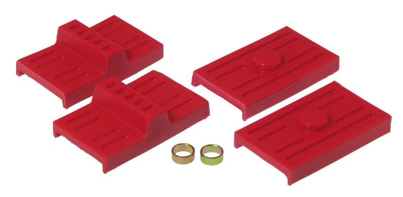Prothane 7-1709 Prothane 70-81 GM Upper/Lower Spring Pad (Multi) - Red