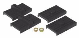 Prothane 7-1709-BL Prothane 70-81 GM Upper/Lower Spring Pad (Multi) - Black
