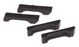 Prothane 7-1711-BL Prothane 68-87 GM Small Block Radiator Isolators - Black