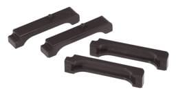Prothane 7-1712-BL Prothane 68-87 GM Big Block Radiator Isolators - Black