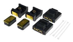 Prothane 7-1904-BL Prothane GM Motor & Trans Mount Kit - Black