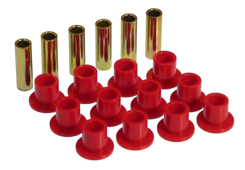 Prothane 9-1002 Prothane 61-68 International Scout 80/800 Spring & Shackle Bushings - Red