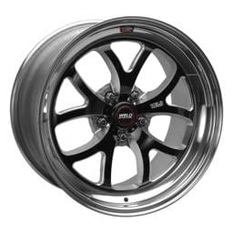 Weld 76HB8050W21A Weld S76 18x5 / 5x115mm BP / 2.1in. BS Black Wheel (High Pad) - Non-Beadlock