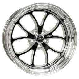 Weld 76HB0070N43A Weld S76 20x7 / 5x120mm BP / 4.3in. BS Black Wheel (High Pad) - Non-Beadlock