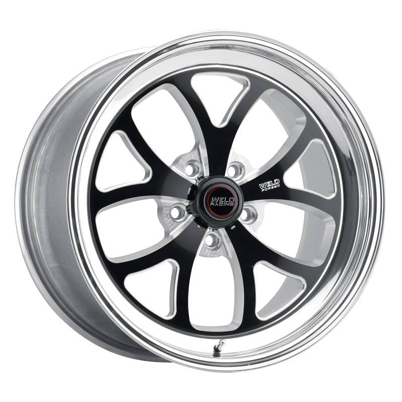 Weld 76HB0070W43A Weld S76 20x7 / 5x115mm BP / 4.3in. BS Black Wheel (High Pad)