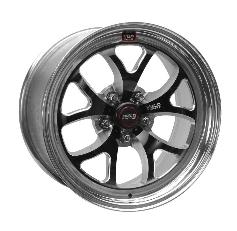 Weld 76HB7070A42A Weld S76 17x7 / 5x4.5 BP / 4.2in. BS Black Wheel (High Pad) - Non-Beadlock