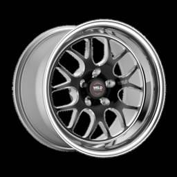 Weld 77HB0080N43A Weld S77 20x8 / 5x120mm BP / 4.3in BS Black Wheel (High Pad)