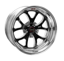 Weld 76MB7090N68A Weld S76 17x9 / 5x120mm BP / 6.8in. BS Black Wheel (Medium Pad) - Non-Beadlock