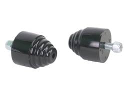 Whiteline W93475 Whiteline Bump Stops (Conical) OD- 2in H- 2.125in Stud- 3/8in - 16