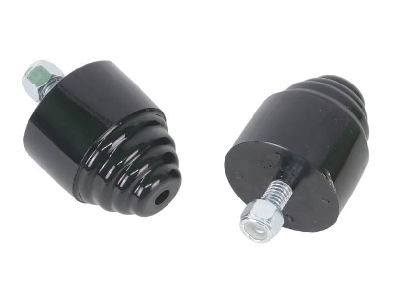 Whiteline W93475 Whiteline Bump Stops (Conical) OD- 2in H- 2.125in Stud- 3/8in - 16 thumbnail 3