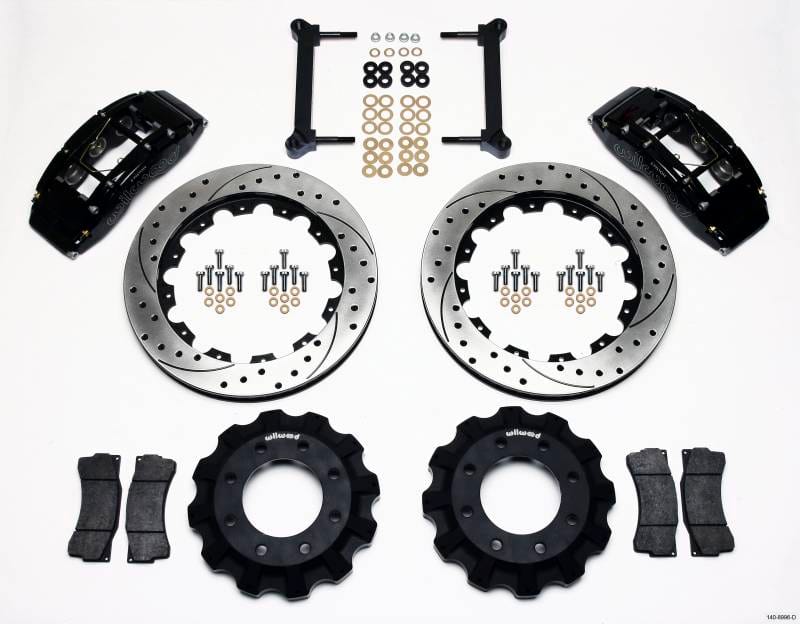 Wilwood 140-8996-D Wilwood TC6R Front Kit 16.00in Drilled 1999-2010 GM H2 Truck/SUV 2500
