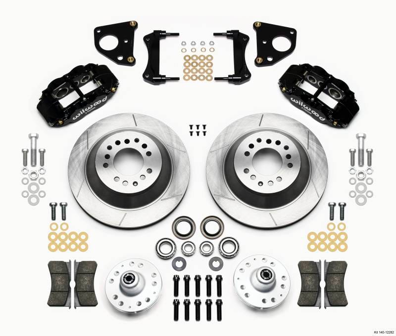Wilwood 140-12282 Wilwood Narrow Superlite 6R Front Hub & 1PC Rtr Kit 12.88in 62-72 CDP B & E Body-Drum