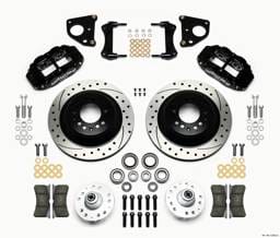 Wilwood 140-12282-D Wilwood Narrow Superlite 6R Front Hub & 1PC Rtr Kit 12.88in Drilled 62-72 CDP B & E Body-Drum