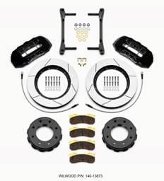 Wilwood 140-13873 Wilwood TX6R Front Kit 15.00in Black 2011-2015 GM Truck/SUV 2500