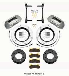 Wilwood 140-13873-C Wilwood TX6R Front Kit 15.00in Clear Ano 2011-2015 GM Truck/SUV 2500