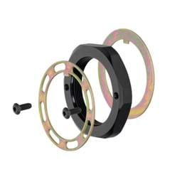 Wilwood 230-18022 Wilwood Spindle Nut W5 Self Locking Assembly - Black