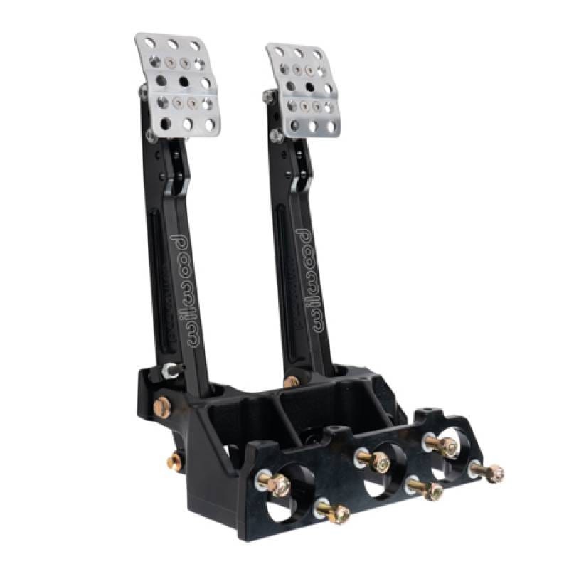 Wilwood 340-17803 Wilwood Reverse Swing Triple Master Cylinder Pedal w/Balance Bar