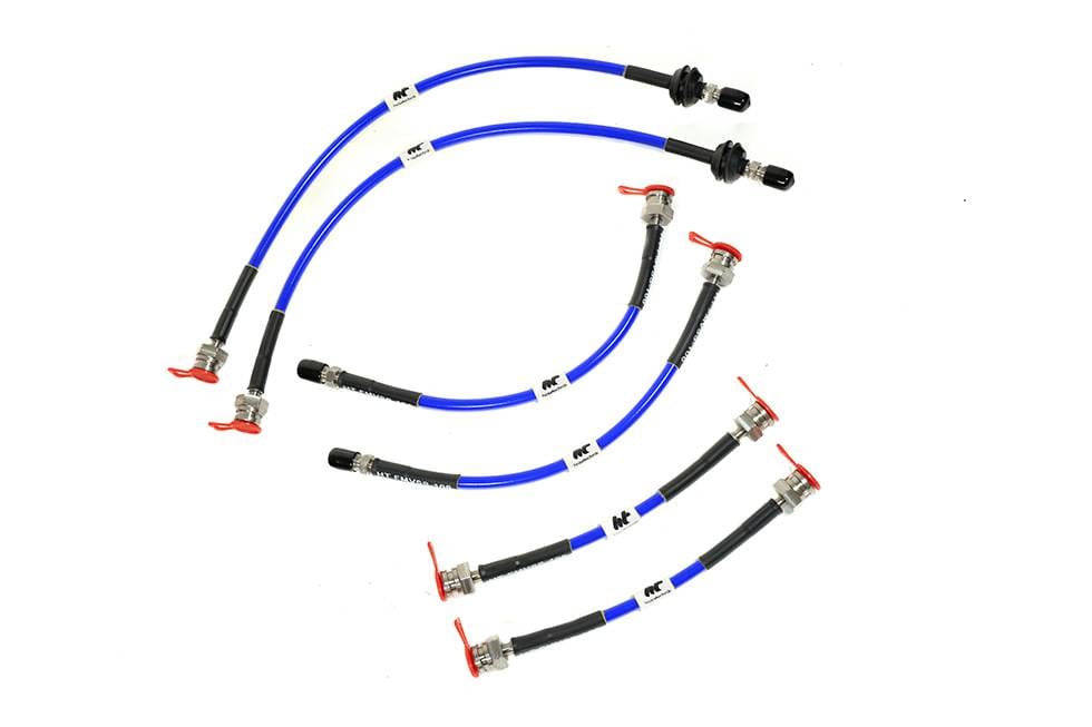 Forge Fiat Grande Punto - 1.4 T-Jet (Brembo Front Calipers) Brake Lines
