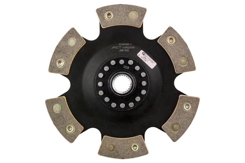 Advanced Clutch 6240008-1 ACT 1999 Porsche 911 6 Pad Rigid Race Disc thumbnail 3
