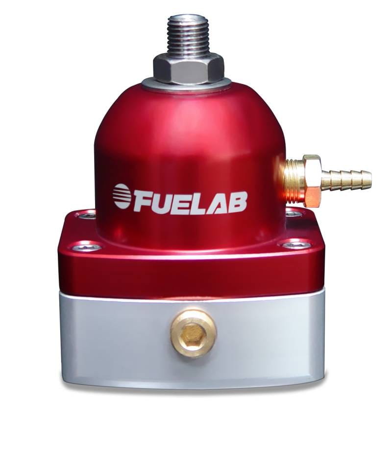 Fuelab 51504-2 Fuelab 515 Carb Adjustable FPR 4-12 PSI (2) -6AN In (1) -6AN Return - Red thumbnail 2
