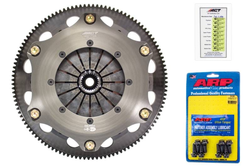 Advanced Clutch T2R3-T01 ACT Triple Disc XT/SI Race Clutch Kit thumbnail 8