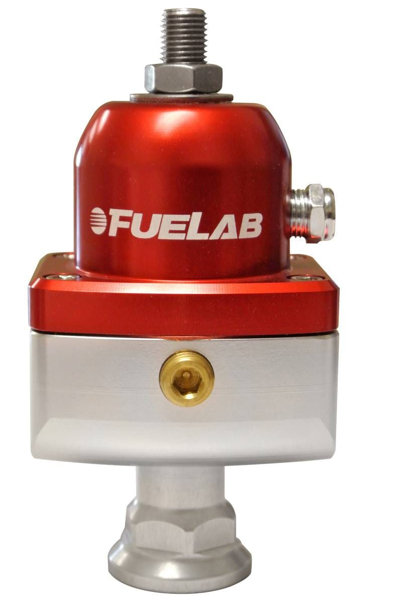 Fuelab 55503-2 Fuelab 555 Carb Adjustable FPR Blocking 10-25 PSI (1) -8AN In (2) -8AN Out - Red thumbnail 2