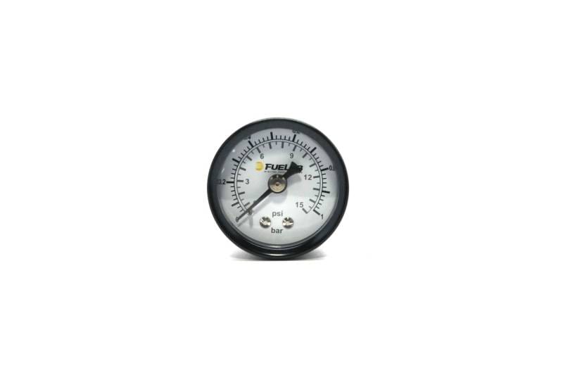 Fuelab 71512 Fuelab 1.5in Carb Fuel Pressure Gauge - Range 0-15 PSI (Dual Bar/PSI Scale) thumbnail 2