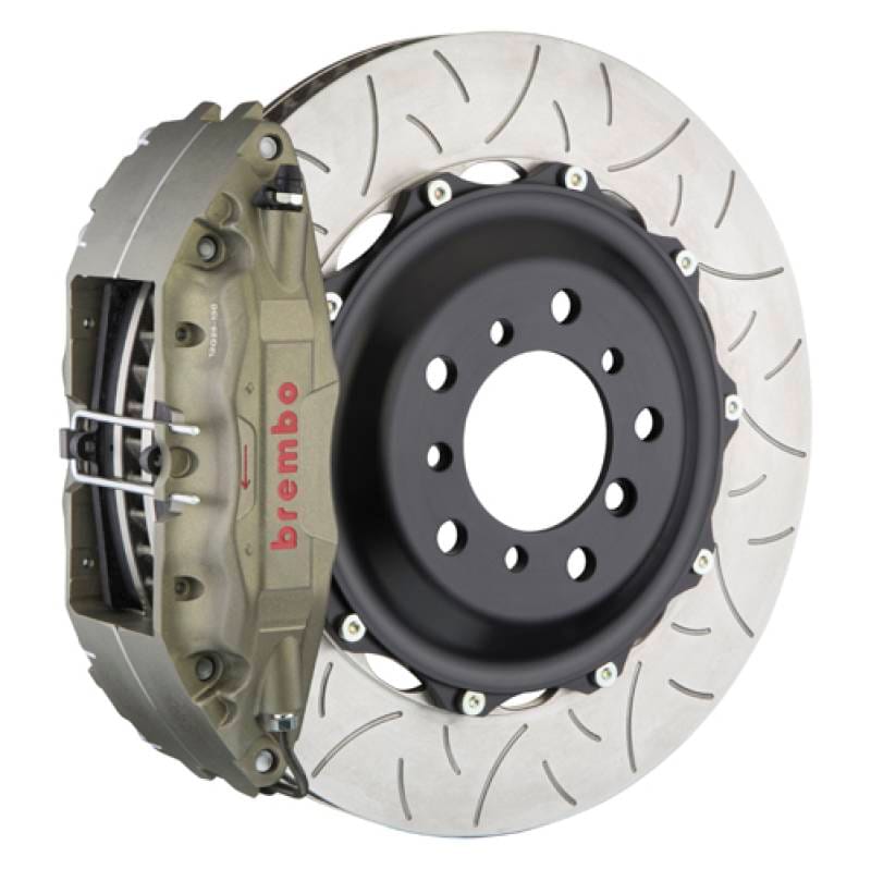 Brembo 3K2.8011A Brembo 99-04 996 (Excl. PCCB) PISTA Fr Race BBK 4Pist Cast 2pc 355x32x53a 2pc Rotor T3-Clear HA thumbnail 2