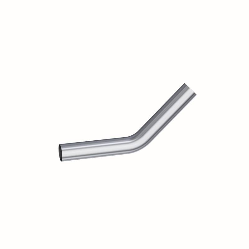 MBRP Exhaust pMB2011 MBRP Universal 3.5in - 45 Deg Bend 12in Legs Aluminized Steel (NO DROPSHIP) thumbnail 2