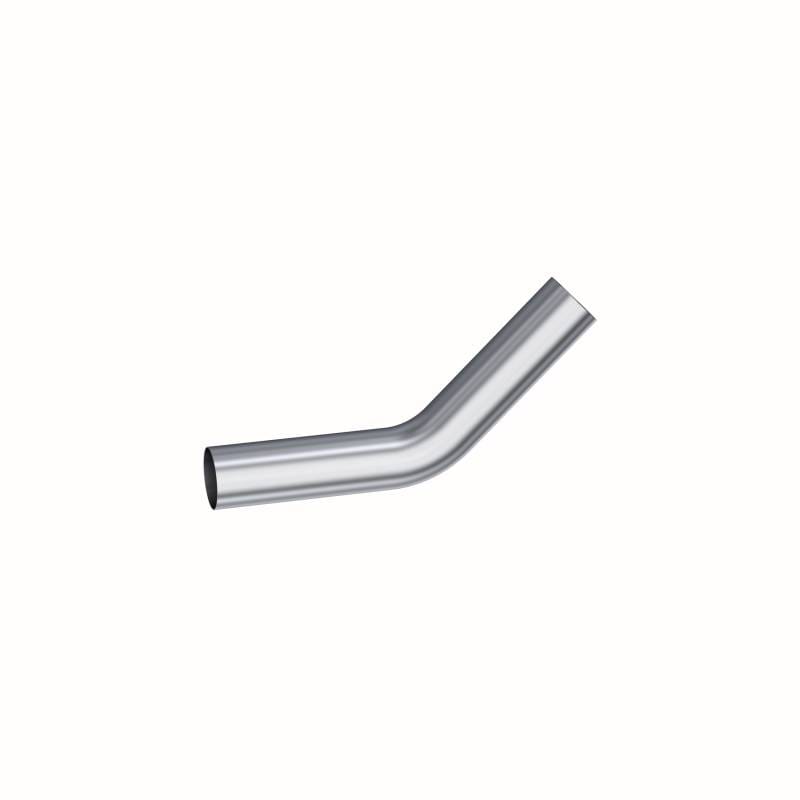 MBRP Exhaust pMB2016 MBRP Universal 4in - 45 Deg Bend 12in Legs Aluminized Steel (NO DROPSHIP) thumbnail 2