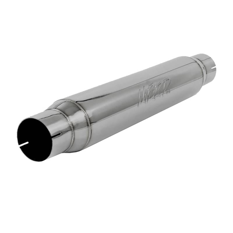 MBRP Exhaust pR1017 MBRP Universal Resonator 3in Inlet /Outlet 22in Body 26in Overall T304 thumbnail 6