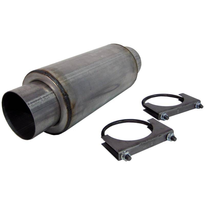 MBRP Exhaust pR2009 MBRP Universal Resonator 4 Inlet /Outlet 12 Body 18 Overall Aluminized thumbnail 2