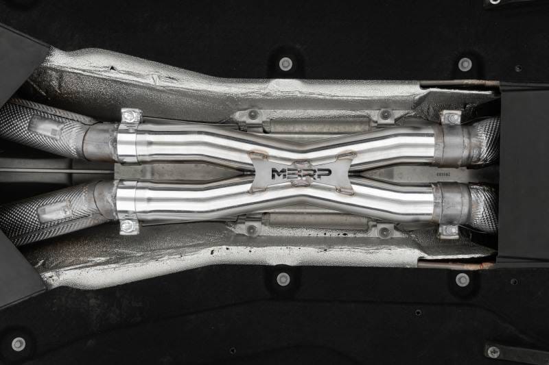 MBRP Exhaust pS3900304 MBRP 12-21 Ferrari 812SF/812GTS/F12 6.3L/ 6.5L 3in Resonator Delete X-Pipe - T304 thumbnail 6