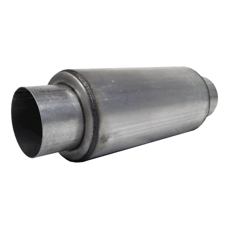 MBRP Exhaust pR1009 MBRP Universal Resonator 4 Inlet /Outlet 12 Body 18 Overall T304 thumbnail 2
