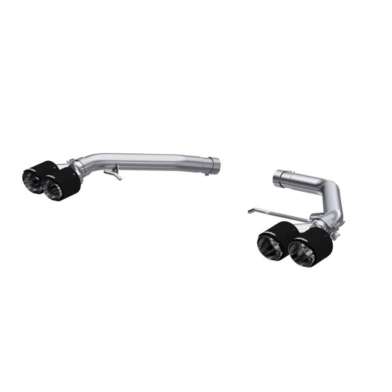 MBRP Exhaust pS56033CF MBRP 14-17 Audi SQ5 3.0T Dual Rear Exit Axle Back w/ Quad Carbon Fiber Tips - T304 thumbnail 2