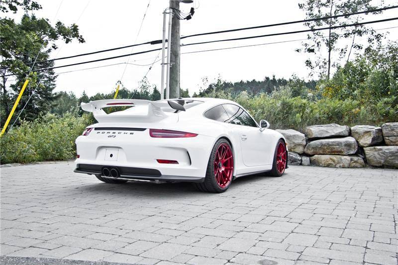 MBRP Exhaust pS7607BLK MBRP 14-19 Porsche GT3/GT3RS 3in Center Muffler Bypass 4in Tips - Black Coated thumbnail 9