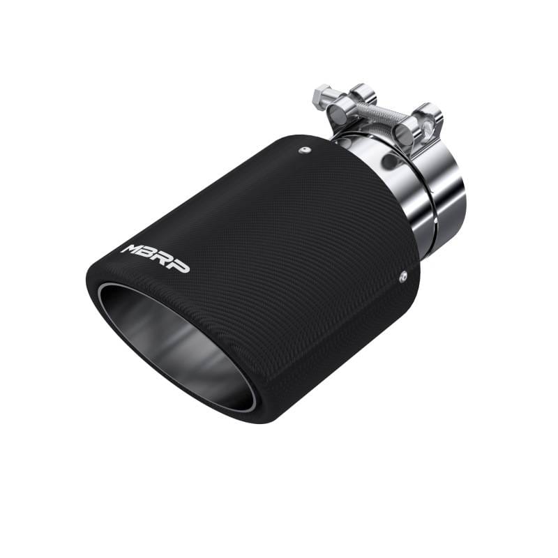 MBRP Exhaust pT5151CF MBRP Universal Carbon Fiber Tip 4.5in OD / 3in Inlet / 7.7in L thumbnail 6