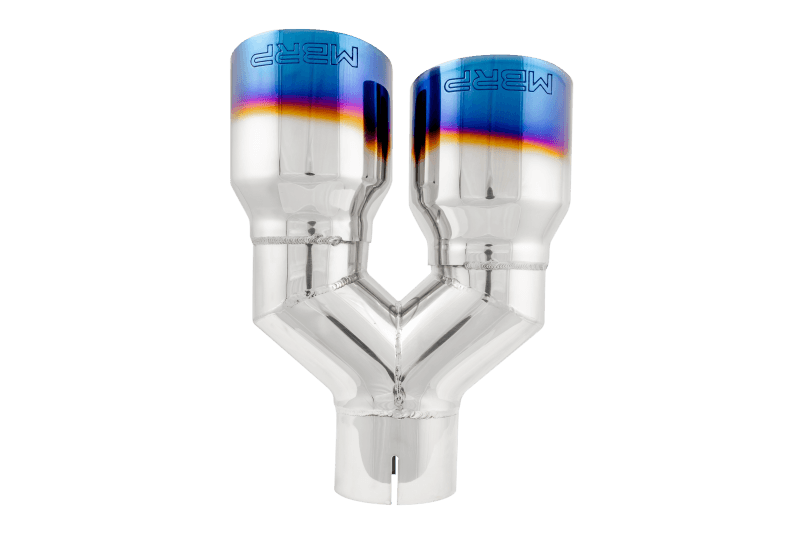 MBRP Exhaust pT5171BE MBRP Burnt End Tip 2.5 ID, Dual 3.5 OD Out, 9.5 length, Single wall 304 Stainless Steel thumbnail 6