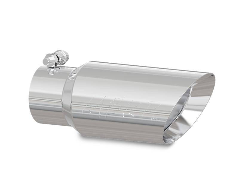 MBRP Exhaust pT5156 MBRP Universal Tip 4in OD 3in Inlet 10in Length Dual Wall Angled End T304 thumbnail 4