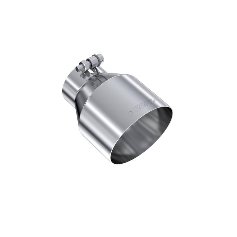 MBRP Exhaust pT5184 MBRP Universal T304 Stainless Steel Tip, 3in ID / 5in OD Out / 6.5in Length / Angle Cut Single Wall thumbnail 2