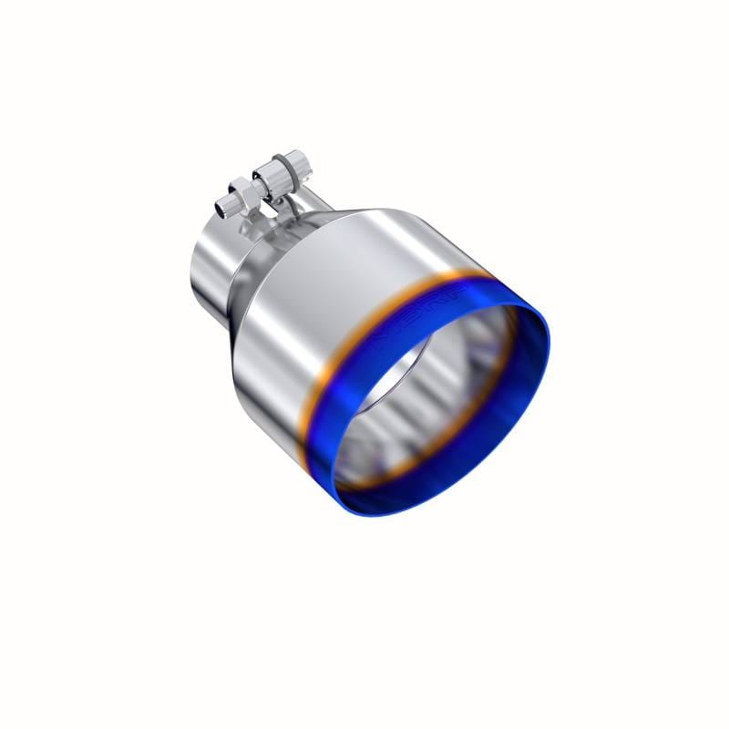 MBRP Exhaust pT5184BE MBRP T304 Stainless Steel Burnt End Angle Cut Exhaust Tip - 3in. ID / 5in. OD / 6.5in. Length thumbnail 2