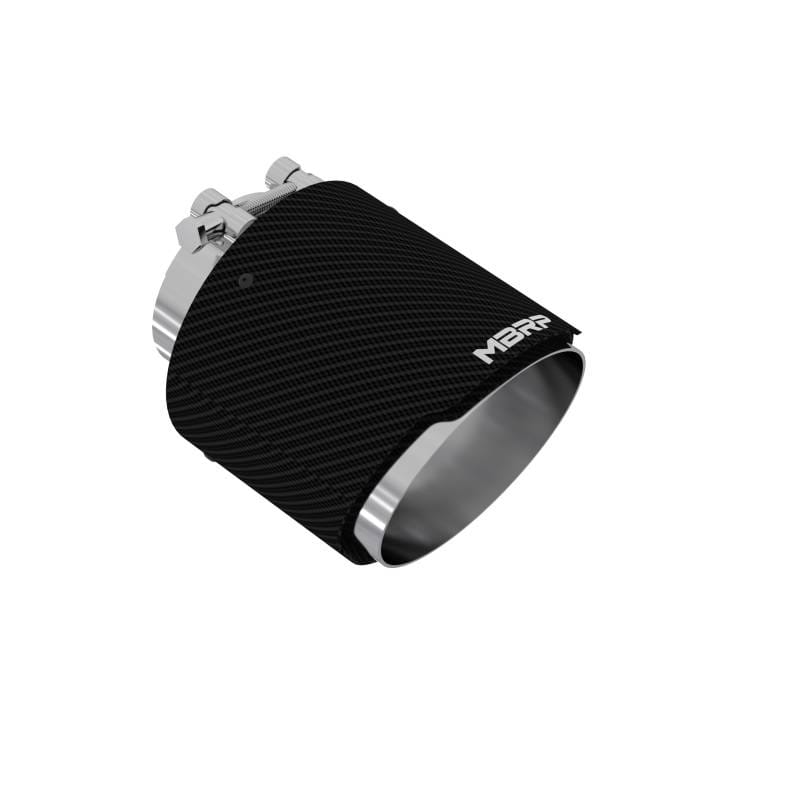MBRP Exhaust pT5184CF MBRP Universal Carbon Fiber Tip, 3in. ID./5in. OD./ 6.13in L. Angle Cut Dual Wall thumbnail 2