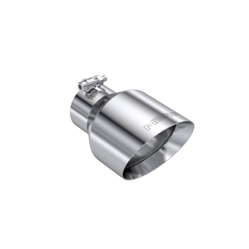 MBRP Exhaust pT5187 MBRP Universal T304 Stainless Steel Tip 3on ID / 5in OD Out / 8in Length Angle Cut Dual Wall thumbnail 4