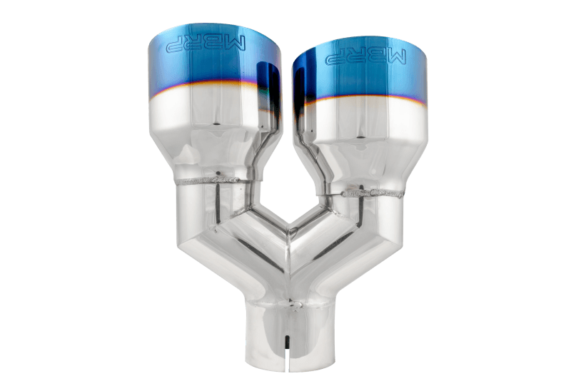 MBRP Exhaust pT5178BE MBRP Burnt End Tip 2.5 ID Dual 4 OD Out 9.5 length Single wall 304 Stainless Steel Driver Side thumbnail 4