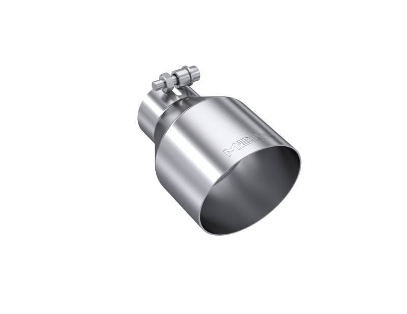MBRP Exhaust pT5191 MBRP Universal Stainless Steel Tip 2.5in ID / 4.5in OD Out / 6.5in Length Angle Cut Single Wall thumbnail 2