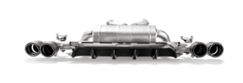 Akrapovic DI-BM/CA/5/M/RS Akrapovic 18+ BMW M5 (F90) Rear Carbon Fiber Diffuser - Matte w/Red Akrapovic Logo - Fits 2018-2020 BMW M5 thumbnail 4