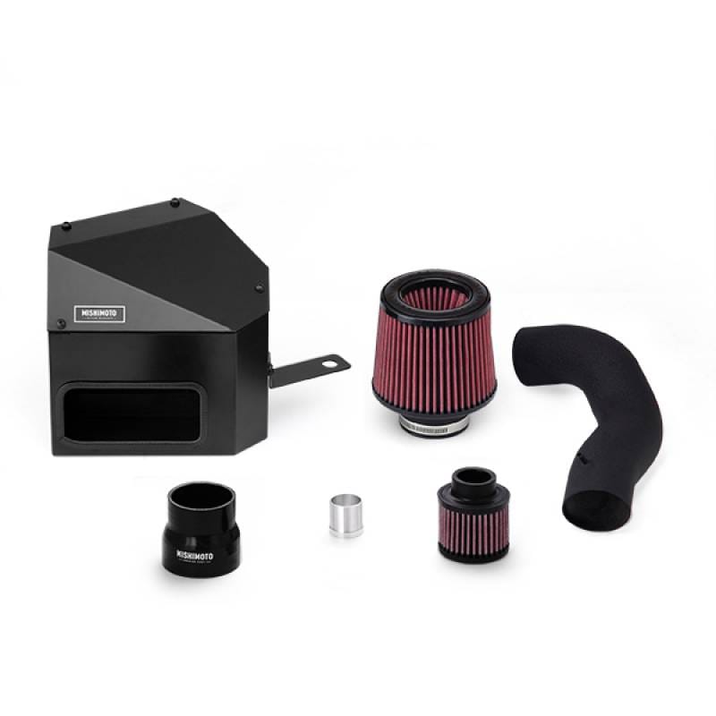 Mishimoto MMAI-MK7-15WBK Mishimoto 15-16 VW Golf/GTI 1.8L/2.0L Performance Air Intake Kit - Wrinkle Black - Fits 2015-2021 Audi, Volkswagen models thumbnail 12