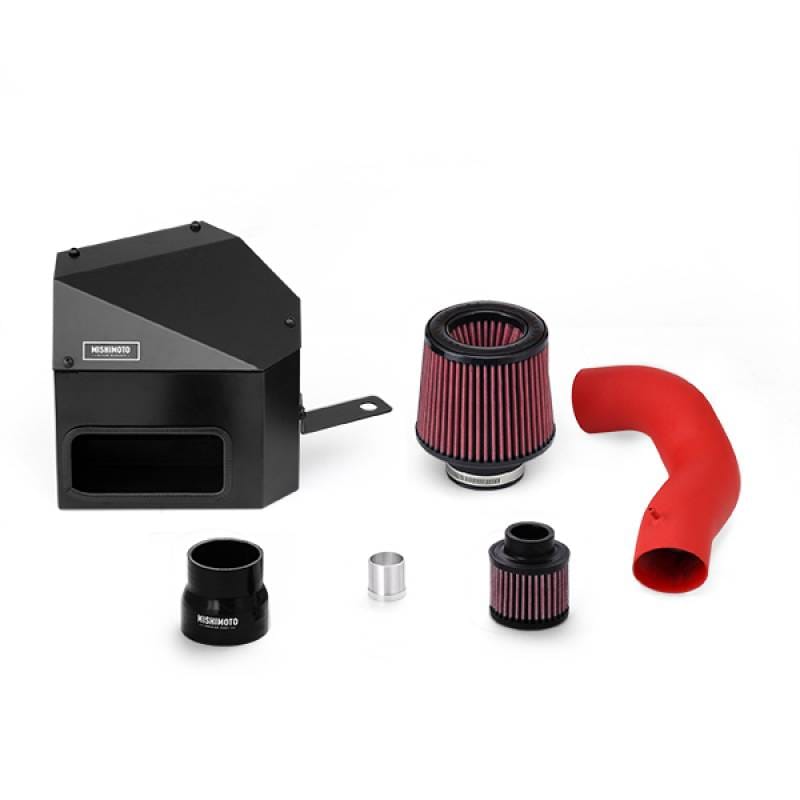 Mishimoto MMAI-MK7-15WRD Mishimoto 15-16 VW Golf/GTI 1.8L/2.0L Performance Air Intake Kit - Wrinkle Red - Fits select 2015-2021 Audi, Volkswagen applications thumbnail 14