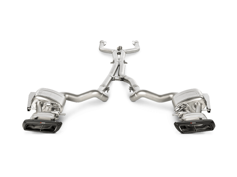 Akrapovic E-ME/T/3 Akrapovic 16-17 Mercedes-AMG C63 Coupe (C5) Evolution Link Pipe Set (Titanium) - Fits 2015-2018 Mercedes-Benz C63 AMG thumbnail 2